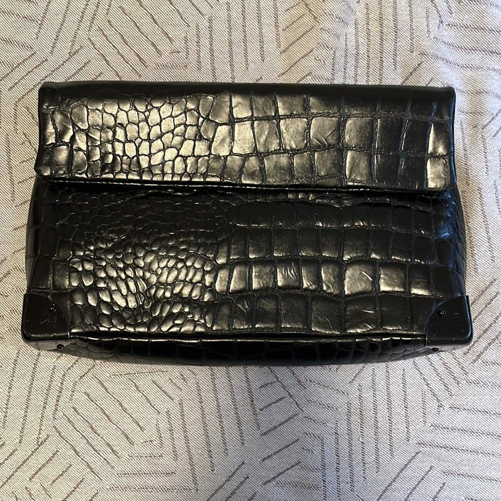 Golden Lane Clutch Leather